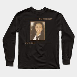 miki matsubara vintage Long Sleeve T-Shirt